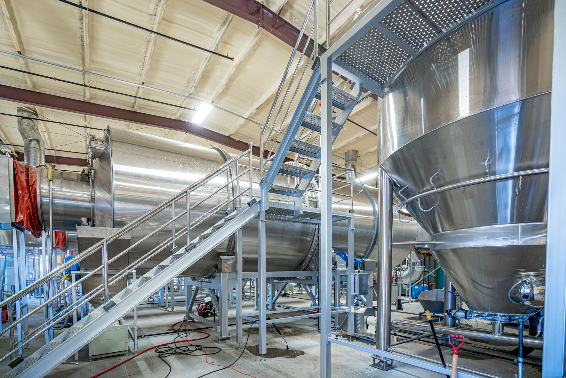 The New Sinagua Malt facility - 30tons of malt every week, fully automated, making possible something that used to be a dream